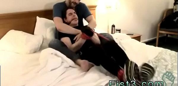  Fist fucking hairy men gay Punished by Tickling